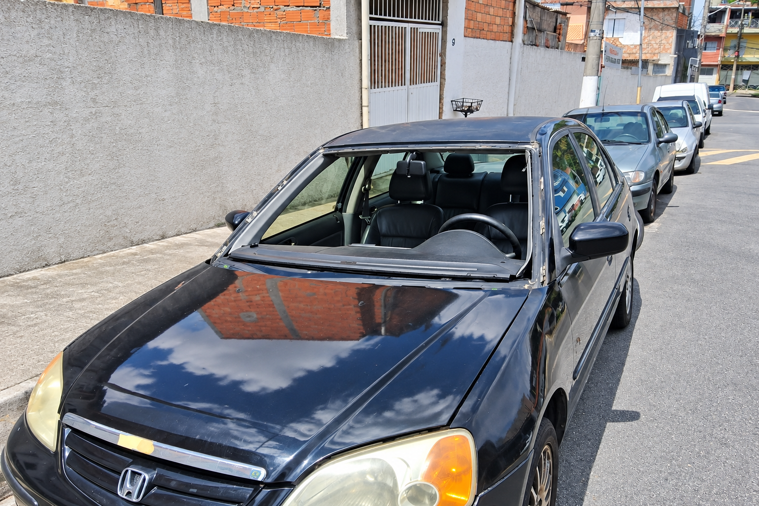 Vidros para vans e frotas escolares